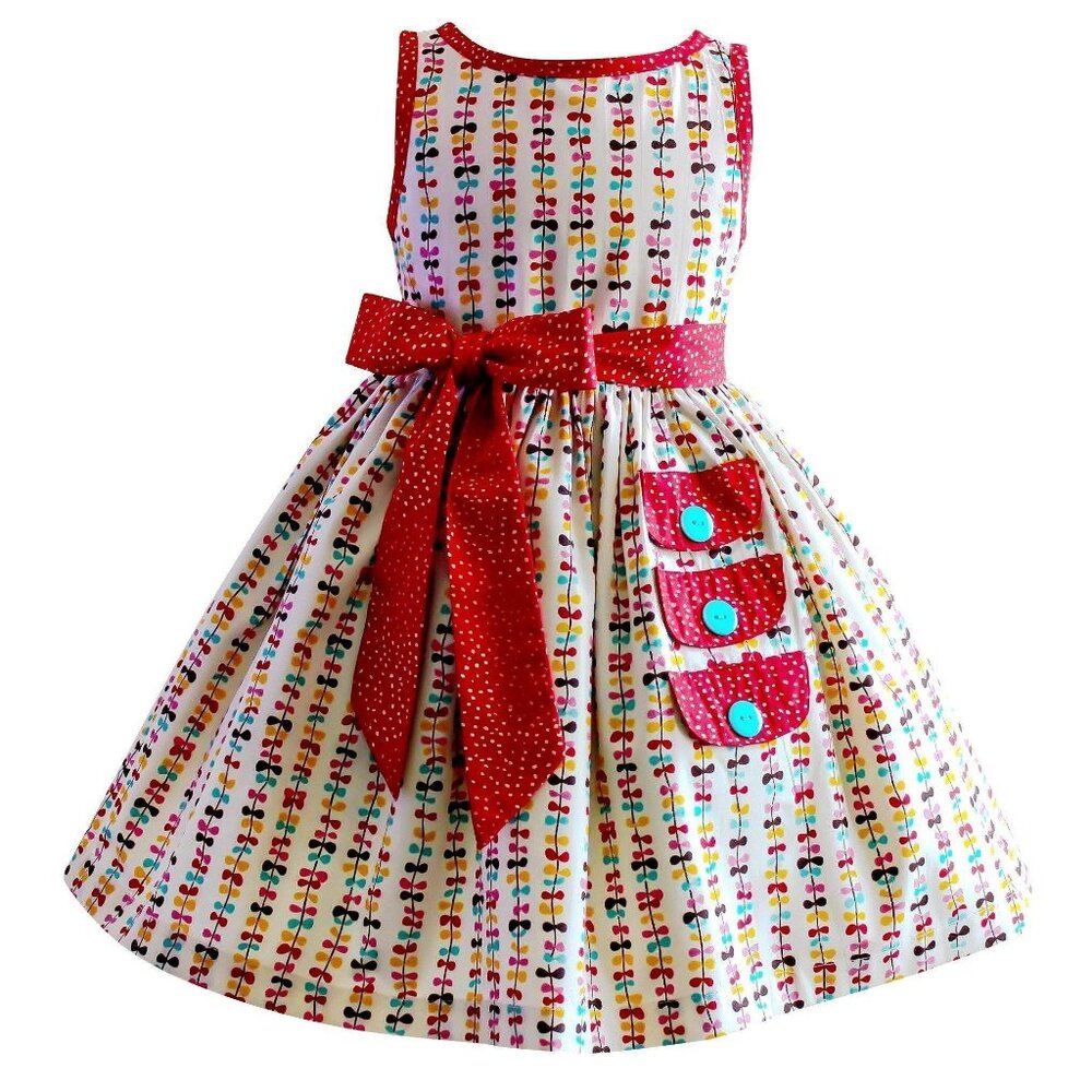 Little Miss Marmalade Go Fly a Kite Vintage Maiden Lane Dress